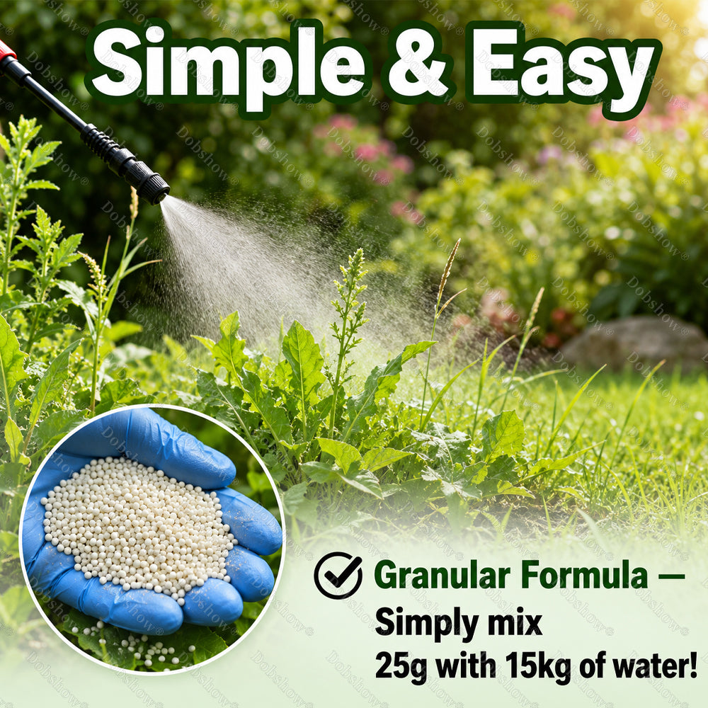 🏆🔥DR.HONOR® 5-Hour Max Power Dual-Action Herbicide | Fast-Acting Granules for Stubborn Weeds & Brush